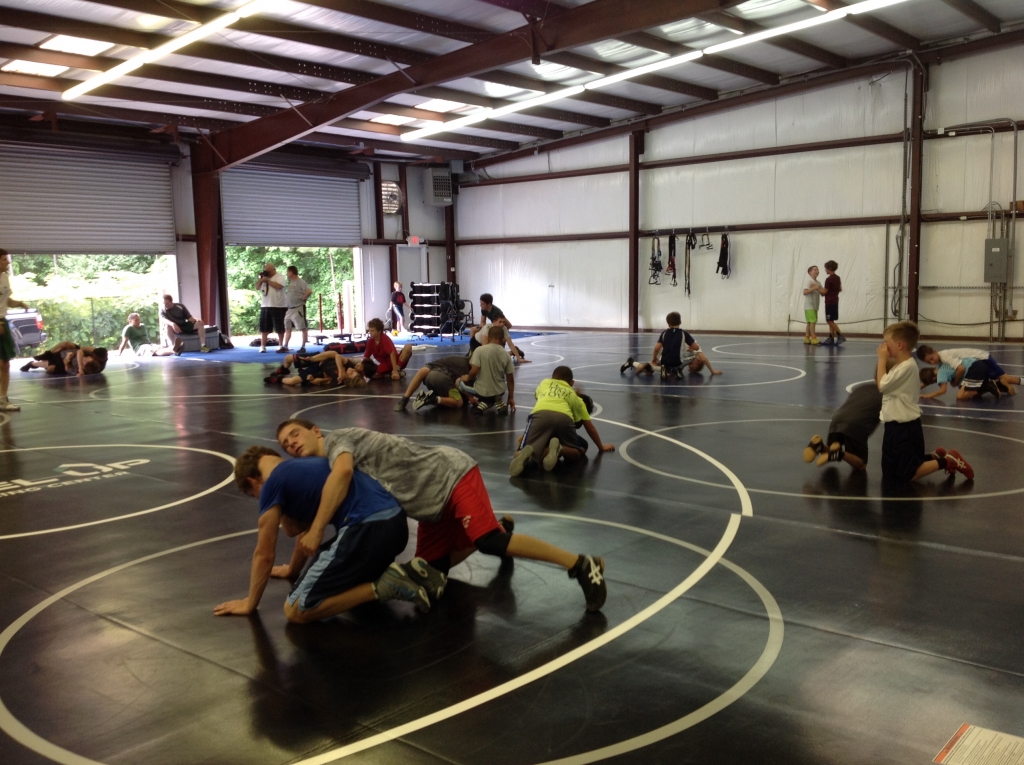 Facility Tour Level Up Wrestling Center